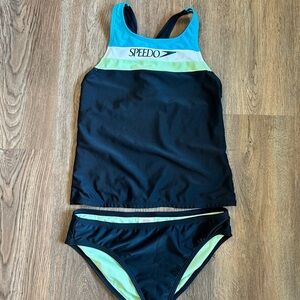 Speedo tank two piece swimsuit